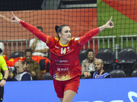 BAZALIU Bianca Maria is in action during the Romania vs. Czechia match at the Women's EHF EURO 2024 in Fonix Arena, Debrecen, on November 29...