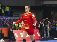 BAZALIU Bianca Maria is in action during the Romania vs. Czechia match at the Women's EHF EURO 2024 in Fonix Arena, Debrecen, on November 29...