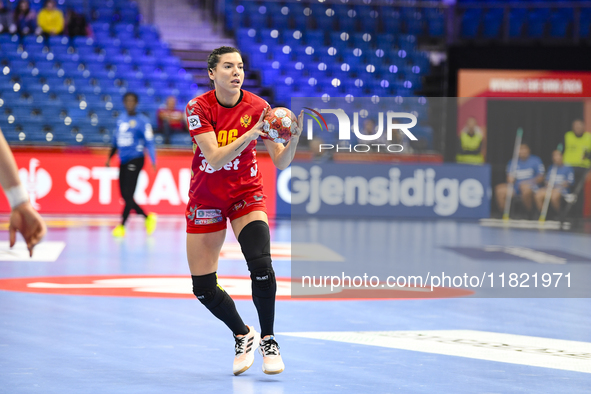 GRBIC Itana participates in the match between Montenegro and Serbia during the Women's EHF EURO 2024 in Fonix Arena, Debrecen, on November 2...