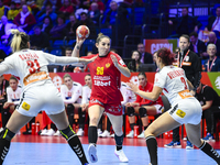 RAICEVIC Milena is in action during the Montenegro vs. Serbia match at the Women's EHF EURO 2024 in Fonix Arena, Debrecen, on November 29, 2...