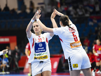 JOVOVIC Jovana participates in the match between Montenegro and Serbia during the Women's EHF EURO 2024 in Fonix Arena, Debrecen, on Novembe...