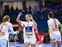 JOVOVIC Jovana participates in the match between Montenegro and Serbia during the Women's EHF EURO 2024 in Fonix Arena, Debrecen, on Novembe...