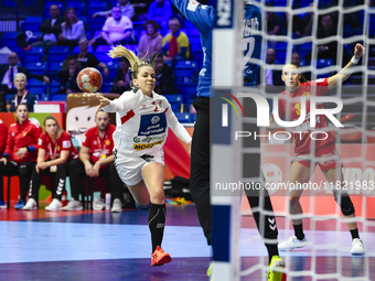 RADOSAVLJEVIC Sanja participates in the match between Montenegro and Serbia during the Women's EHF EURO 2024 in Fonix Arena, Debrecen, on No...