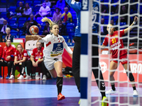 RADOSAVLJEVIC Sanja participates in the match between Montenegro and Serbia during the Women's EHF EURO 2024 in Fonix Arena, Debrecen, on No...