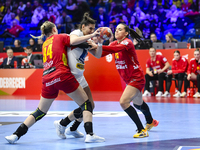 IVANOVIC Tanja participates in the match between Montenegro and Serbia during the Women's EHF EURO 2024 in Fonix Arena, Debrecen, on Novembe...