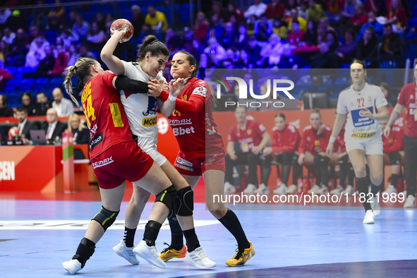 IVANOVIC Tanja participates in the match between Montenegro and Serbia during the Women's EHF EURO 2024 in Fonix Arena, Debrecen, on Novembe...