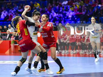 IVANOVIC Tanja participates in the match between Montenegro and Serbia during the Women's EHF EURO 2024 in Fonix Arena, Debrecen, on Novembe...