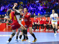 IVANOVIC Tanja participates in the match between Montenegro and Serbia during the Women's EHF EURO 2024 in Fonix Arena, Debrecen, on Novembe...