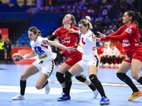 JOVOVIC Jovana participates in the match between Montenegro and Serbia during the Women's EHF EURO 2024 in Fonix Arena, Debrecen, on Novembe...