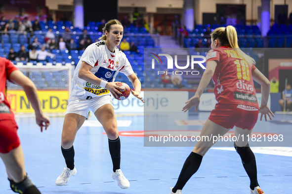 JOVOVIC Jovana participates in the match between Montenegro and Serbia during the Women's EHF EURO 2024 in Fonix Arena, Debrecen, on Novembe...