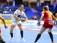 JOVOVIC Jovana participates in the match between Montenegro and Serbia during the Women's EHF EURO 2024 in Fonix Arena, Debrecen, on Novembe...