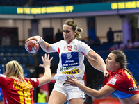 JOVOVIC Jovana participates in the match between Montenegro and Serbia during the Women's EHF EURO 2024 in Fonix Arena, Debrecen, on Novembe...