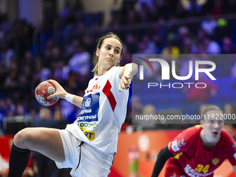 JOVOVIC Jovana participates in the match between Montenegro and Serbia during the Women's EHF EURO 2024 in Fonix Arena, Debrecen, on Novembe...