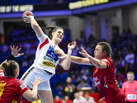 LAZIC Emilija participates in the match between Montenegro and Serbia during the Women's EHF EURO 2024 in Fonix Arena, Debrecen, Hungary, on...