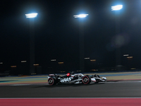 Danish driver Kevin Magnussen of Haas Ferrari participates in the first practice session of the Formula 1 Grand Prix of Qatar at Lusail Inte...