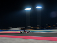 German driver Nico Hulkenberg of Haas Ferrari participates in the first practice session of the Formula 1 Grand Prix of Qatar at Lusail Inte...