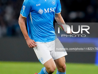 Alessandro Buongiorno of SSC Napoli during the serie Serie A Enilive match between SSC Napoli and AS Roma at Stadio Diego Armando Maradona o...