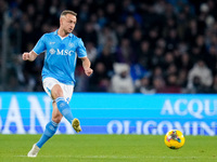 Stanislav Lobotka of SSC Napoli during the serie Serie A Enilive match between SSC Napoli and AS Roma at Stadio Diego Armando Maradona on No...