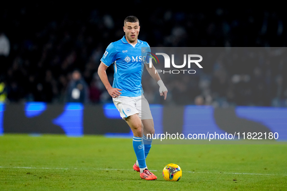 Alessandro Buongiorno of SSC Napoli during the serie Serie A Enilive match between SSC Napoli and AS Roma at Stadio Diego Armando Maradona o...