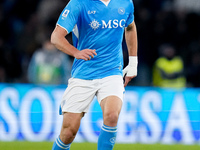 Alessandro Buongiorno of SSC Napoli during the serie Serie A Enilive match between SSC Napoli and AS Roma at Stadio Diego Armando Maradona o...