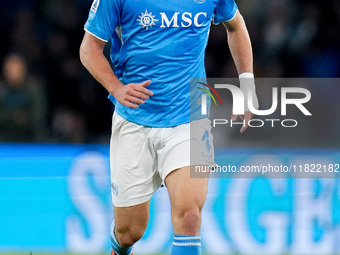 Alessandro Buongiorno of SSC Napoli during the serie Serie A Enilive match between SSC Napoli and AS Roma at Stadio Diego Armando Maradona o...