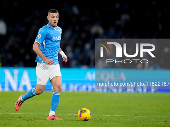 Alessandro Buongiorno of SSC Napoli during the serie Serie A Enilive match between SSC Napoli and AS Roma at Stadio Diego Armando Maradona o...