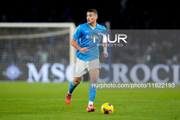 Alessandro Buongiorno of SSC Napoli during the serie Serie A Enilive match between SSC Napoli and AS Roma at Stadio Diego Armando Maradona o...