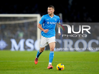 Alessandro Buongiorno of SSC Napoli during the serie Serie A Enilive match between SSC Napoli and AS Roma at Stadio Diego Armando Maradona o...