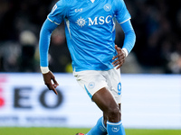 Andre-Frank Zambo Anguissa of SSC Napoli during the serie Serie A Enilive match between SSC Napoli and AS Roma at Stadio Diego Armando Marad...