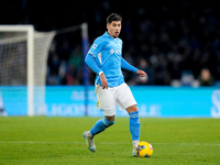 Mathias Olivera of SSC Napoli during the serie Serie A Enilive match between SSC Napoli and AS Roma at Stadio Diego Armando Maradona on Nove...