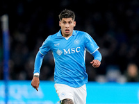 Mathias Olivera of SSC Napoli during the serie Serie A Enilive match between SSC Napoli and AS Roma at Stadio Diego Armando Maradona on Nove...