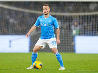 Stanislav Lobotka of SSC Napoli during the serie Serie A Enilive match between SSC Napoli and AS Roma at Stadio Diego Armando Maradona on No...