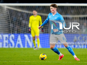 Scott McTominay of SSC Napoli during the serie Serie A Enilive match between SSC Napoli and AS Roma at Stadio Diego Armando Maradona on Nove...