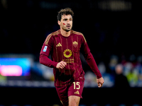 Mats Hummels of AS Roma looks on during the serie Serie A Enilive match between SSC Napoli and AS Roma at Stadio Diego Armando Maradona on N...