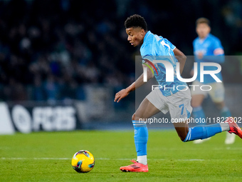 David Neres of SSC Napoli during the serie Serie A Enilive match between SSC Napoli and AS Roma at Stadio Diego Armando Maradona on November...