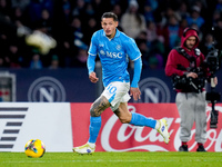 Pasquale Mazzocchi of SSC Napoli during the serie Serie A Enilive match between SSC Napoli and AS Roma at Stadio Diego Armando Maradona on N...