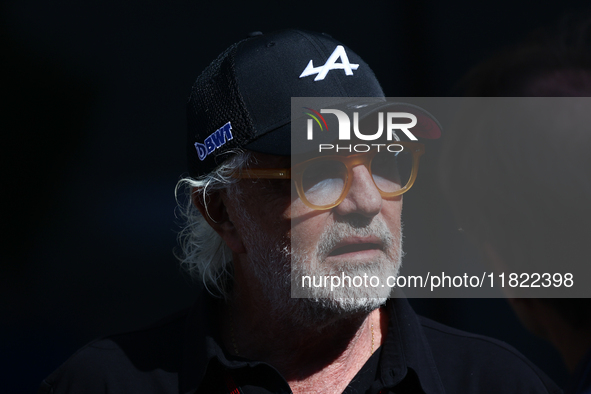 Flavio Briatore before Sprint ahead of the Formula 1 Grand Prix of Qatar at Lusail International Circuit in Lusail, Qatar on November 30, 20...