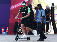 Valtteri Bottas of Kick Sauber before Sprint ahead of the Formula 1 Grand Prix of Qatar at Lusail International Circuit in Lusail, Qatar on...