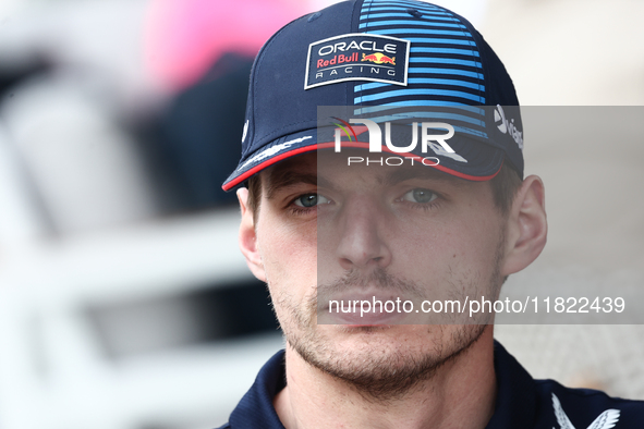 Max Verstappen of Red Bull Racing before Sprint ahead of the Formula 1 Grand Prix of Qatar at Lusail International Circuit in Lusail, Qatar...