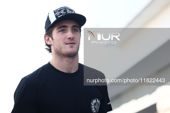 Jack Doohan before Sprint ahead of the Formula 1 Grand Prix of Qatar at Lusail International Circuit in Lusail, Qatar on November 30, 2024. 