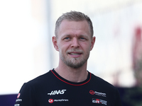 Kevin Magnussen of Haas before Sprint ahead of the Formula 1 Grand Prix of Qatar at Lusail International Circuit in Lusail, Qatar on Novembe...