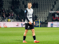 Marek Mroz participates in the game between KS Cracovia and Zaglebie Lubin in Krakow, Poland, on November 29, 2024. This is a PKO BP Ekstrak...