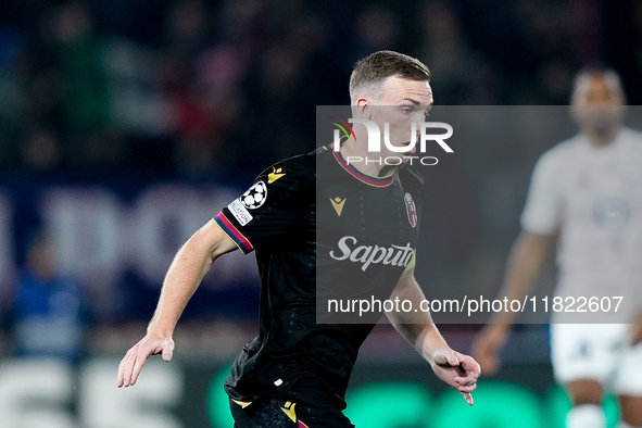 Lewis Ferguson of Bologna FC during the UEFA Champions League 2024/25 League Phase MD5 match between Bologna FC and LOSC Lille at Stadio Ren...