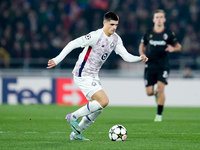 Matias Fernandez-Pardo of LOSC Lille during the UEFA Champions League 2024/25 League Phase MD5 match between Bologna FC and LOSC Lille at St...