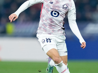 Matias Fernandez-Pardo of LOSC Lille during the UEFA Champions League 2024/25 League Phase MD5 match between Bologna FC and LOSC Lille at St...