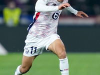 Osame Sahraoui of LOSC Lille during the UEFA Champions League 2024/25 League Phase MD5 match between Bologna FC and LOSC Lille at Stadio Ren...