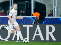 Gabriel Gudmundsson of LOSC Lille during the UEFA Champions League 2024/25 League Phase MD5 match between Bologna FC and LOSC Lille at Stadi...