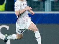 Gabriel Gudmundsson of LOSC Lille during the UEFA Champions League 2024/25 League Phase MD5 match between Bologna FC and LOSC Lille at Stadi...