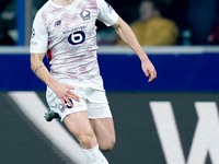 Gabriel Gudmundsson of LOSC Lille during the UEFA Champions League 2024/25 League Phase MD5 match between Bologna FC and LOSC Lille at Stadi...