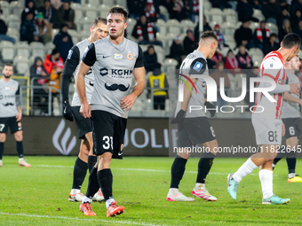 Igor Orlikowski participates in the game between KS Cracovia and Zaglebie Lubin in Krakow, Poland, on November 29, 2024. This is a PKO BP Ek...